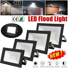 50W-200W LED Floodlight Outdoor Garden Security Flood Light External Lighting UK