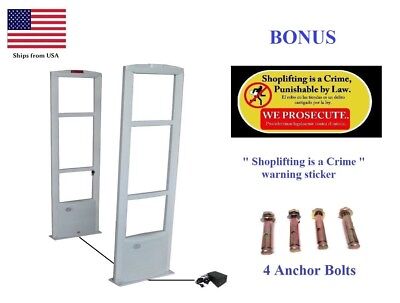 Bonus EAS Checkpoint Compatible Security Antenna system Wireless NO Cable