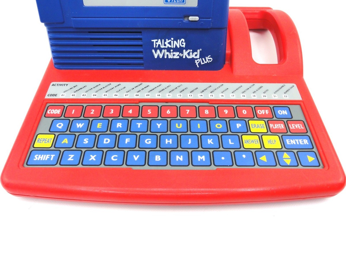 Vtech Talking Whiz Kid Plus Electronic Educational Game Vintage