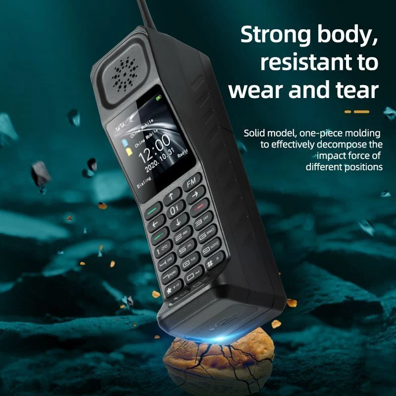 Classic Retro Mobile Phone Loudspeaker Power Bank Strong Torch Dual SIM