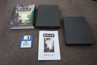 Exile von Audiogenic Software ~ originalverpacktes Amiga Spiel