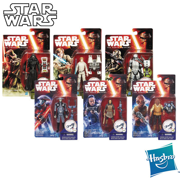 Hasbro Star Wars The Force Awakens Jungle and Space Wave 5 Set of