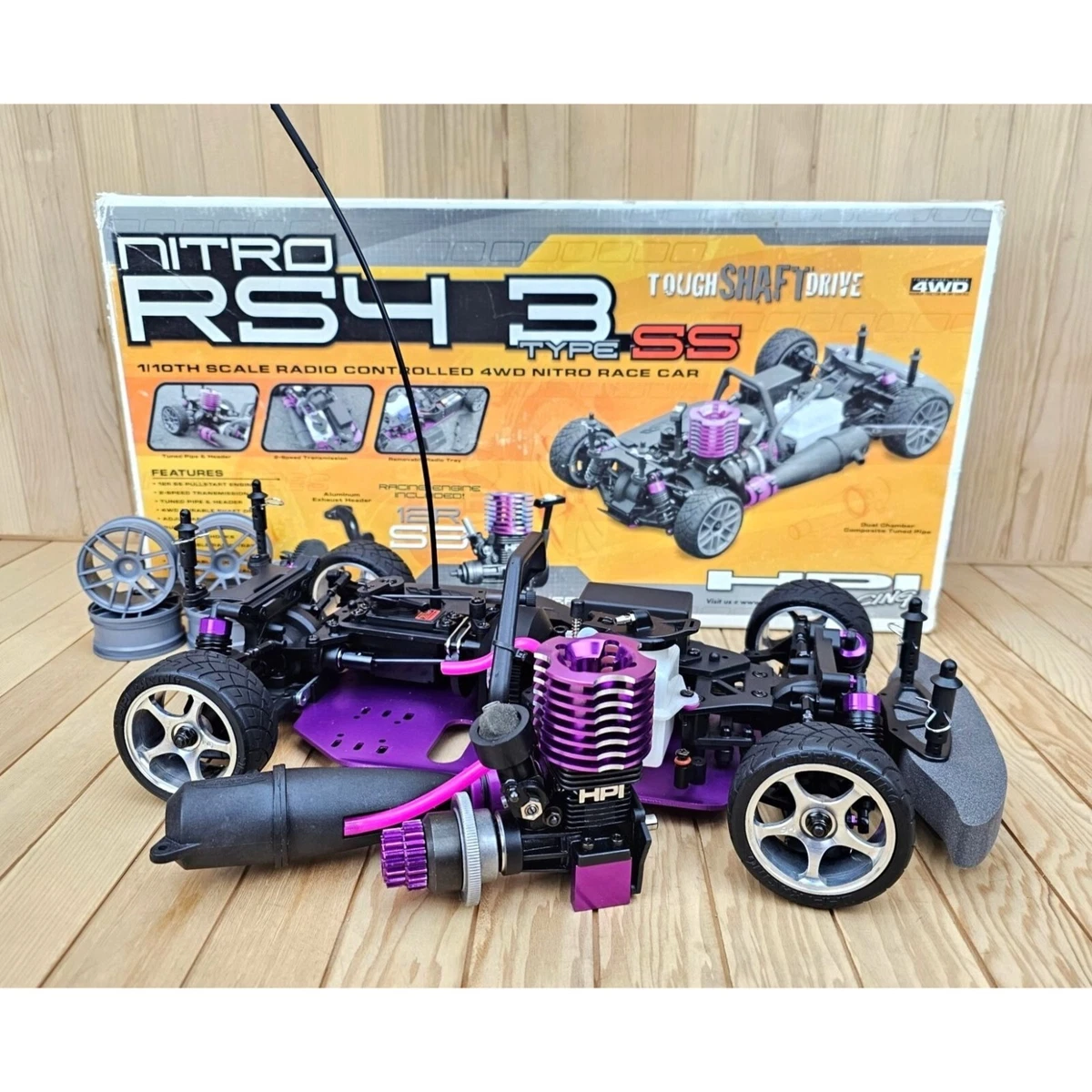 Hpi rs4 cheap sport 3 nitro