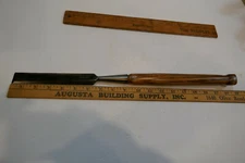 Vintage  1" Carpenter Brand  Bevel Edge Socket Bench Chisel carpenter's tool