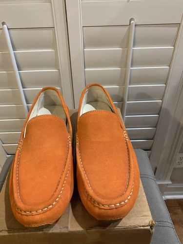 Cole Haan C11399 Men's Loafers Orange 
