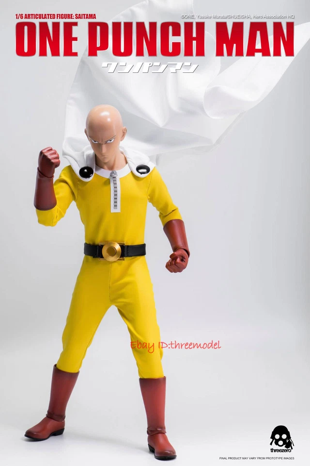 Figura de acción ThreeZero 3A Toys 1/6 ONE PUNCH-MAN Saitama 1.0 EX Ver en stock Foto 2 de 4
