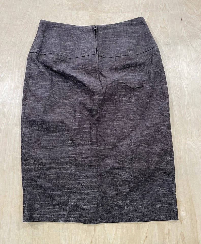 Falda lápiz BCX talla 3 marrón para mujer nueva con etiquetas Foto 2 de 4