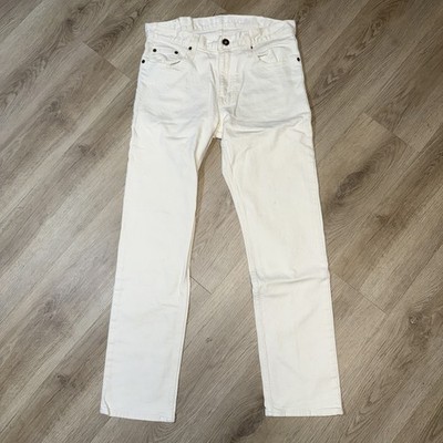 Mossimo Supply Co. Off White Cream Jeans W32 L30