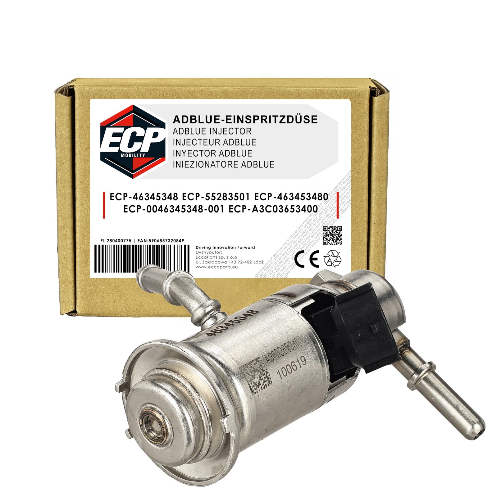 Injecteur Urea AdBlue 55283501 pour utilitaire FIAT DUCATO III 2.3 JTD de 2018