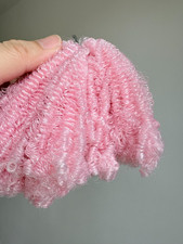 OOAK Doll Head Reroot Small Curly Soft Hair 30g Saran
