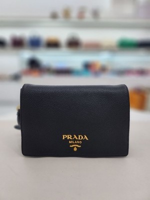 Prada Dino Leder Double Strap Shoulder Crossbody Bag 1BD159 143111675