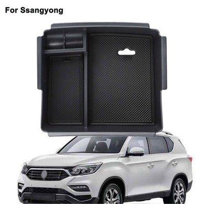Easy Installation Armrest Storage Box Tray for SsangYong Musso 2019 2024