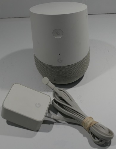 Google Home Smart Wi-Fi Assistant - White (US) - Good Condition - w/ Power Cord
