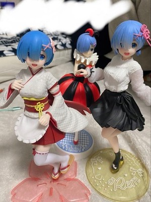 Re:ZERO -Starting Life in Another World- ''Rem'' 3 Figuren Set