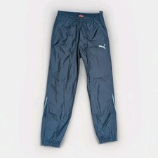 PUMA Glanz Nylon Hose S Wind Regen Jogging Sport Vintage Fitness Freizeithose