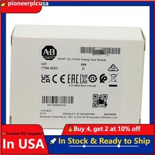 New Factory Sealed AB 1734-IE2C POINT I/O 2 Point Analog Input Module 1734IE2C