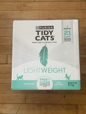 Purina Tidy Cats LightWeight Clumping Cat Litter, Unscented, Low Dust, 24/7 Odor