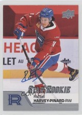 2020-21 Upper Deck AHL Star Rookies Auto Rafael Harvey-Pinard #180 Auto 0h6w