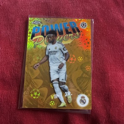 Vini Jr. Real Madrid Topps Chrome Logofractor 7/50.  5 Karten Konvolut