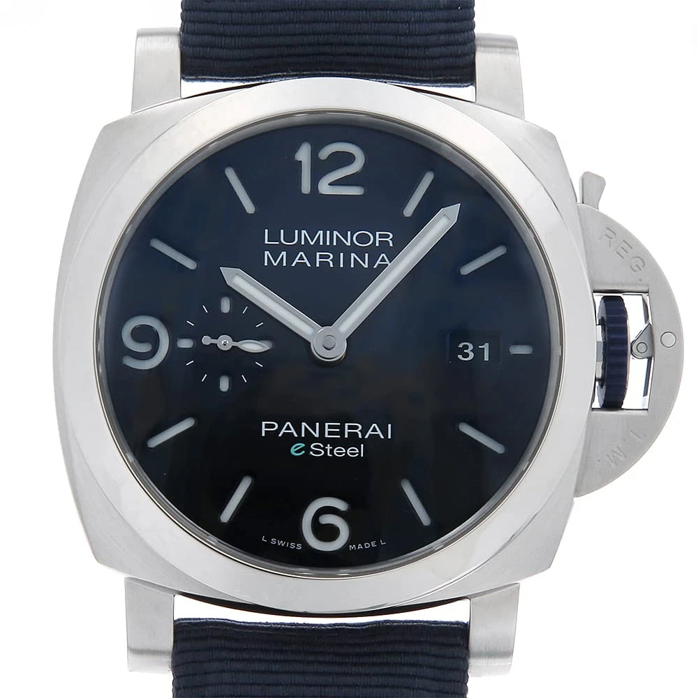 Panerai — PANERAI Luminor Marina Blu Profondo PAM01157 X second hand mens