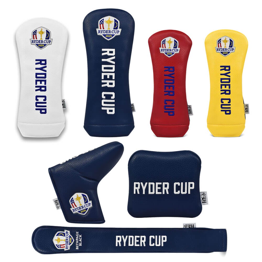 PRG Ryder Cup Match Logo Elite Vintage Headcover Blade Navy/White