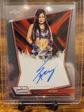 Iyo Sky [Blue Refractor] #RBA-IYO Prices | 2025 Topps Chrome WWE
