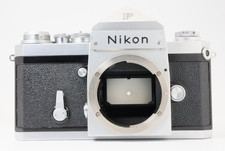  Near Mint  Nikon F Eye Level Silver 35mm SLR Film Camera Body From JAPAN 291