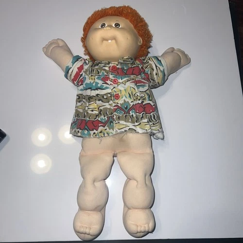 Vintage Cabbage Patch Kid Boy Doll /Red Curly Hair & Brown Eyes 1978 - No Papers