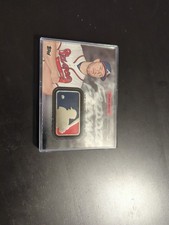 2015 TOPPS MLB Silhouetted Batter Logo Pin Manufactured Relic FREDDIE FREEMAN