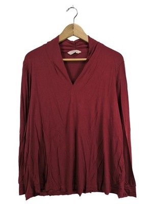 ESSENTIALS Longsleeve Damen Shirt Gr. DE 44 rot Casual-Look