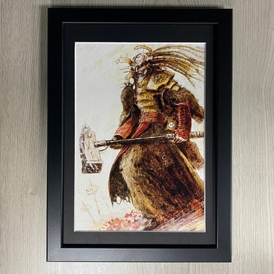BATTLE PSYKER FRAMED ART JOHN BLANCHE THE HORUS HERESY IMPERIUM