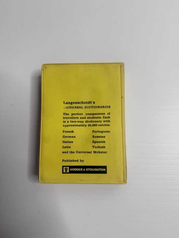 1st Edition Langescheidt's Shorter Latin Dictionary Latin-English 1966 - Image 2 of 4