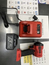 Snap-on Ct9038 18v 38 Drive Cordless Impact Wrench Combo 5ah Batt Charger