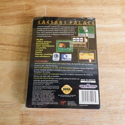 ★ Caesars Palace レコード LP Caesars Palace (Sega Genesis, 1993) for sale online | eBay