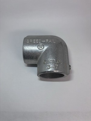 Hollaender Speed Rail Aluminum 90 Degree Elbow Fitting #3-7 - 1  5/8  - New