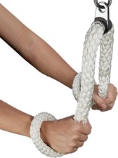 Tricep Rope, Press Down Cable Machine Attachment Set, LAT Pulldown Attachment,