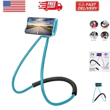 Universal Smart Mobile Phone Stand,Hanging on Neck Cell Phone Mount Holder, F...