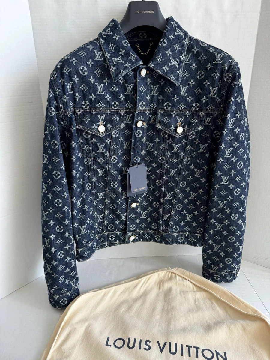 Louis Vuitton Denim Regular Size Coats, Jackets & Vests for Men