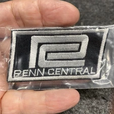 Penn Central System Railroad Patch Hat Uniform 1 3/4 X 3 1/4  (PT110225-07)