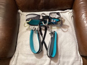 Black Diamond Primrose Climbing Harness Womens Size S  Ink/Peacock color