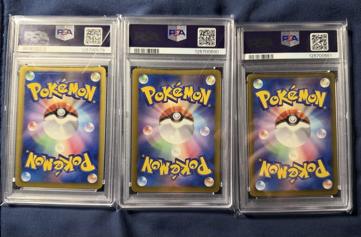 PSA 10 LEGENDARY BIRDS SEQUENTIAL SET BATTLE BOOST 2013 ZAPDOS