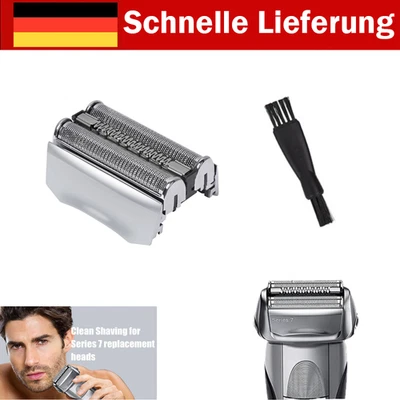 LC-PARTS Cabezal de afeitado para Braun 70S cabezal de afeitado serie 7 plata cabezal de repuesto compatible afeitadora