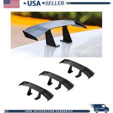 3pcs Universal Car Mini Spoiler Wing 6.5 Inch Rear Tail Wingstyle Black 3pcs Universal Car Mini Spoiler Wing 6.5 Inch Rear Tail Wingstyle Black