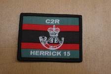 Image of BRITISH ARMY - The Rifles OPERATION HERRICK 15 - Sew On Patch No3859