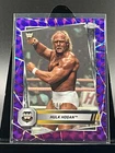 2025 Topps WWE Chrome Purple Geometric Hulk Hogan 8/10