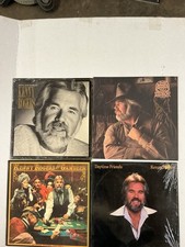 Kenny Rogers Record Albums Lot Of 4