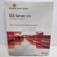 Microsoft SQL Server 2005 Developer Edition Server System