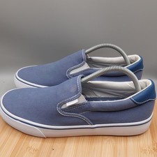 Lugz Shoes Womens Size 10 Blue Clipper Slip On Sneakers Casual WCLIPRC-4010 Flaw