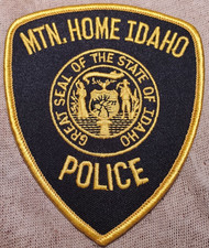 ID Mountain Home Idaho Police Shoulder Patch