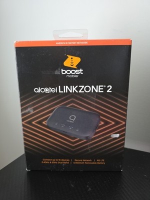 Boost Mobile Alcatel LINKZONE 2 Hotspot 4G LTE WIFI 2.4 & 5GHz - NEW